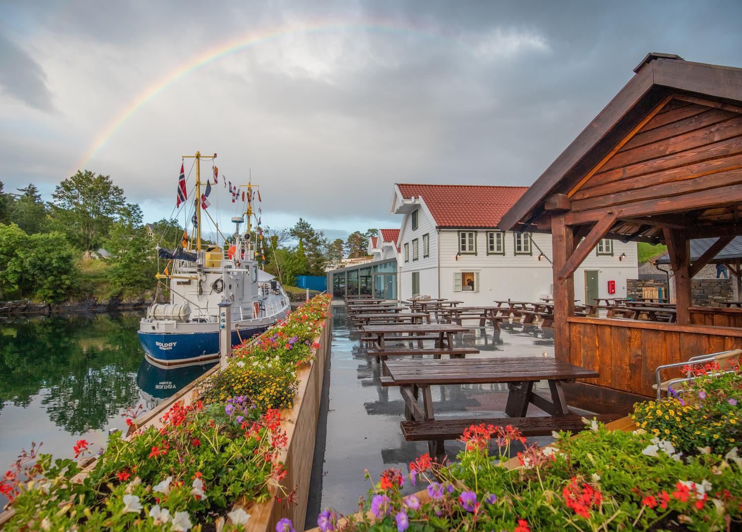 Kulleseidkanalen Gjestehamn Bomlo 외부 사진